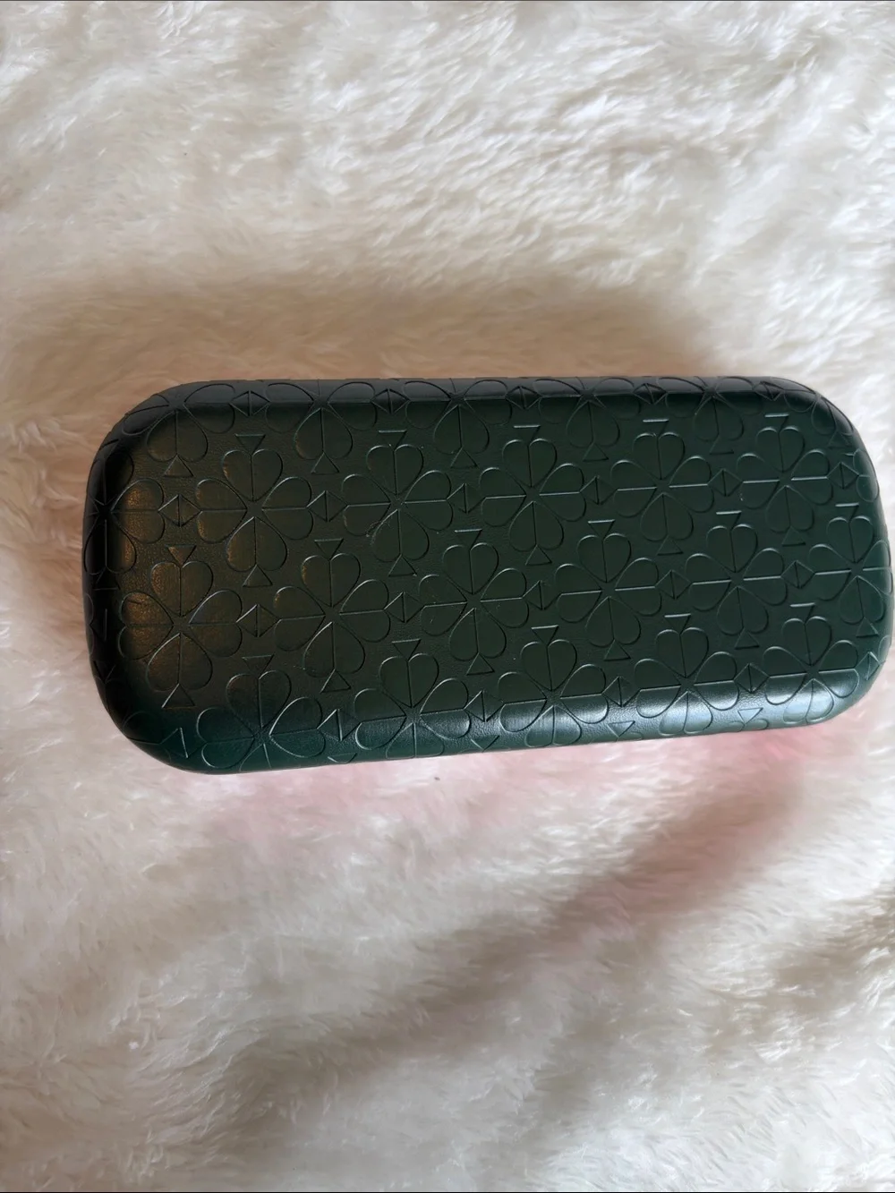 Kate Spade New York “Hello Bright Eyes”Glasses Hard Case | Pink & Green